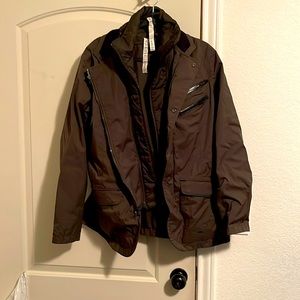 Lululemon Bundle of 2 Mens Jackets, large, used like new, brown & black